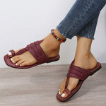 Women'S Flip Flops Flat Sandals 44513943C