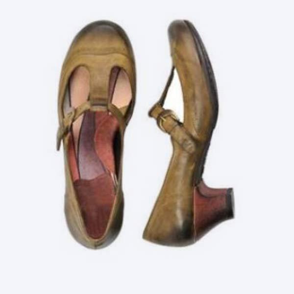 Women'S Retro High Heel Shoes 19094604C