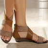 Women'S Boho Braided Wedge Sandals 11714104